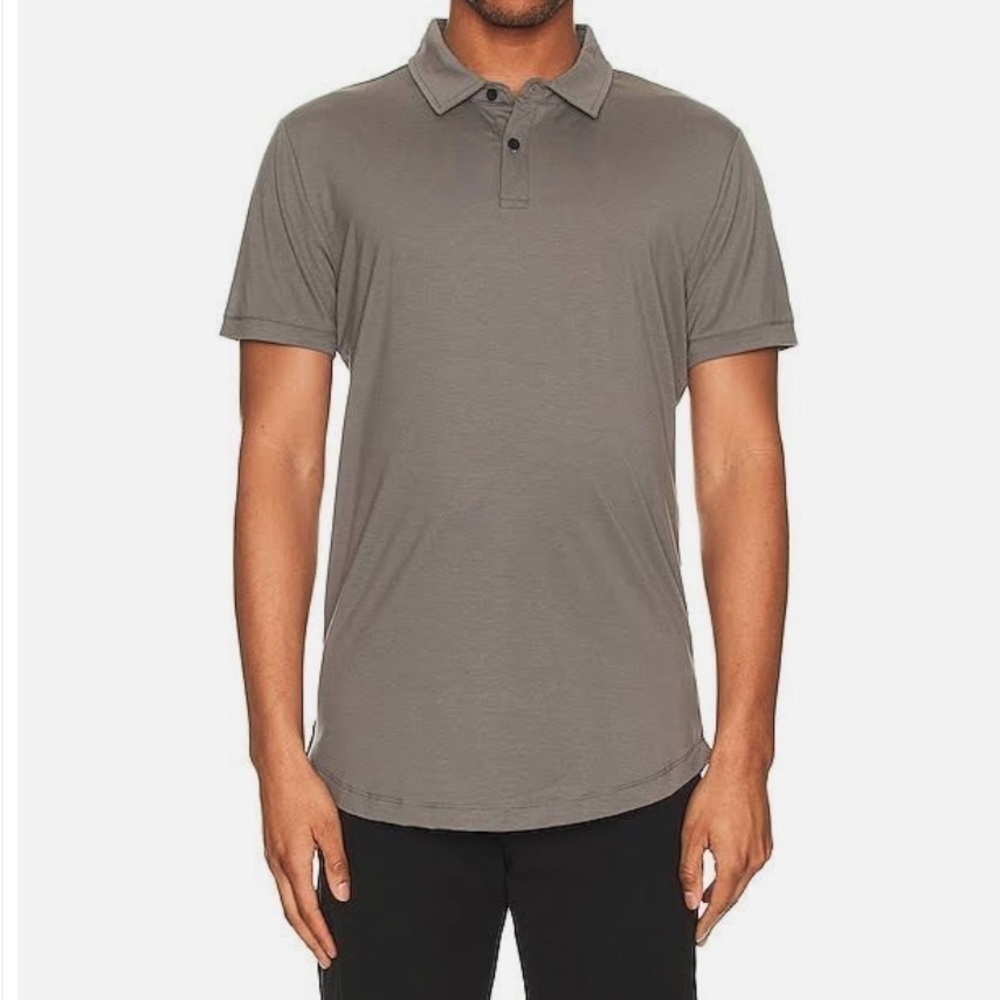 CUTS Mens Tee Pyca Pro Polo Heather Gray Shirt Short Sleeve Shirt Sz M NEW